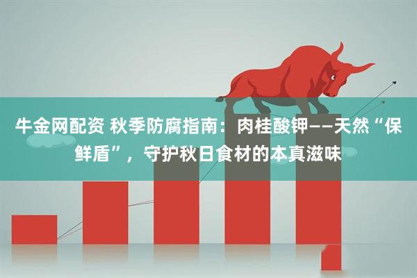 牛金网配资 秋季防腐指南：肉桂酸钾——天然“保鲜盾”，守护秋日食材的本真滋味